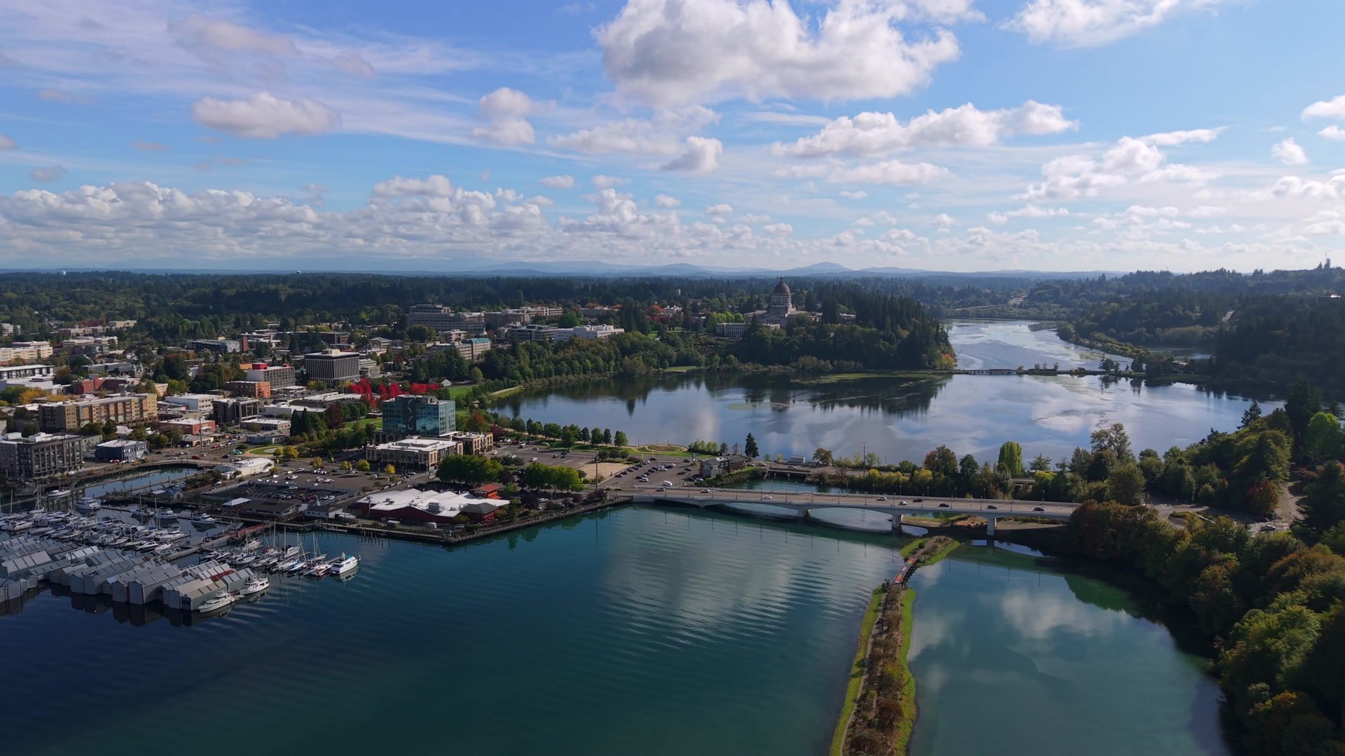 Washington State Capitol and Olympia