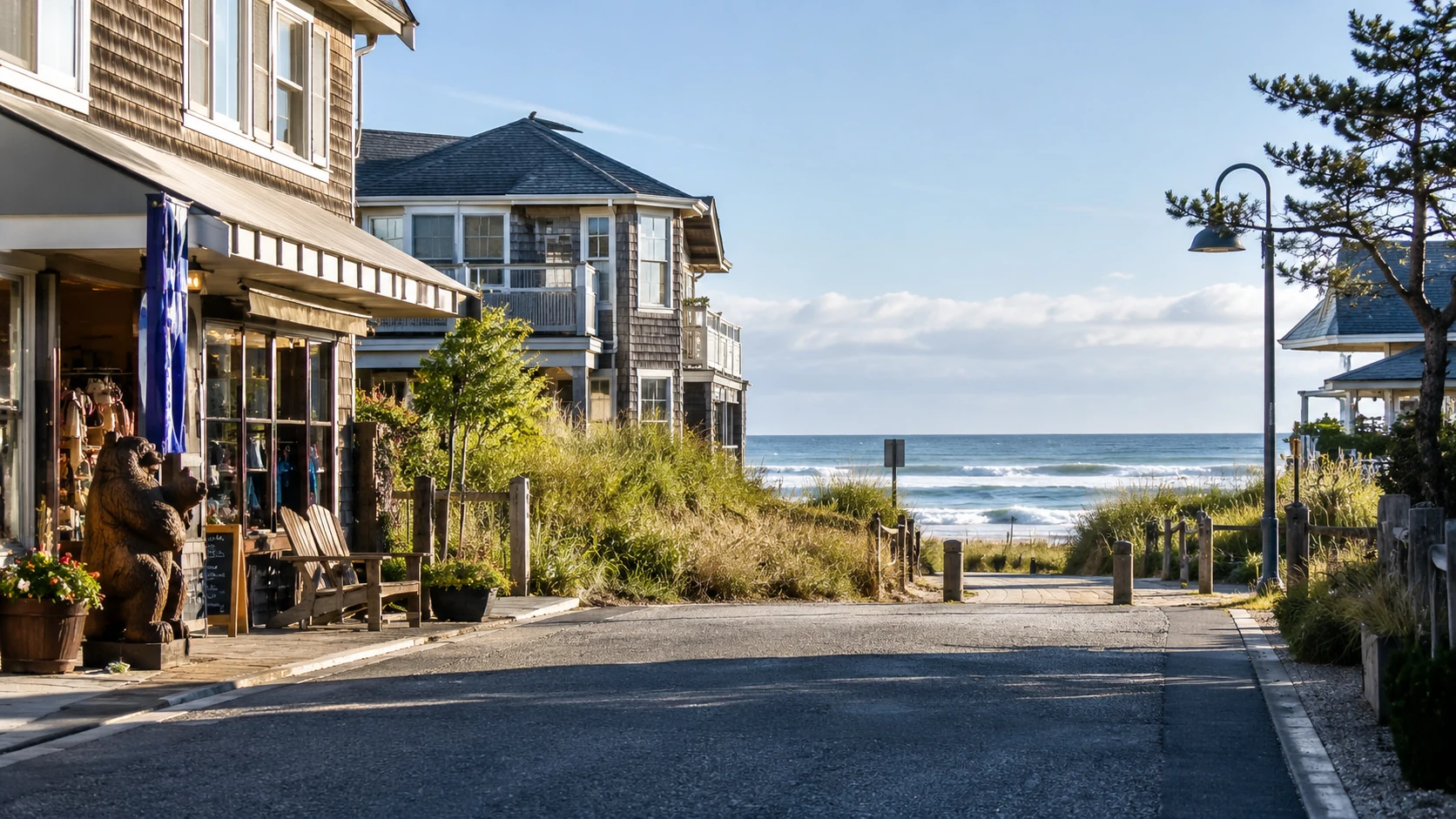 Coastal neighborhood with Pacific Ocean access in Grays Harbor County